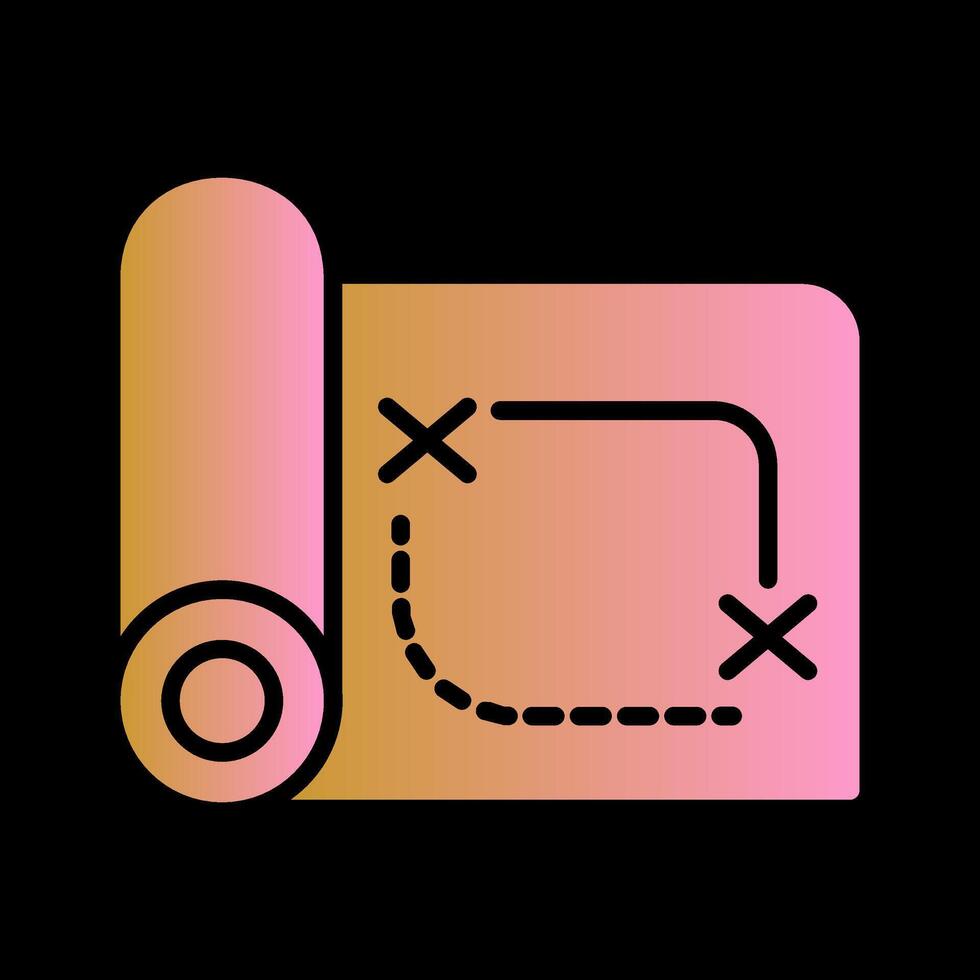Pirate Map Vector Icon