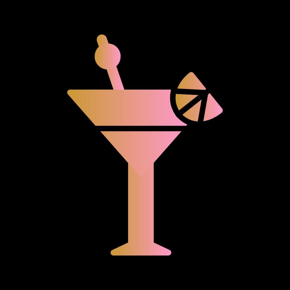 Martini Vector Icon