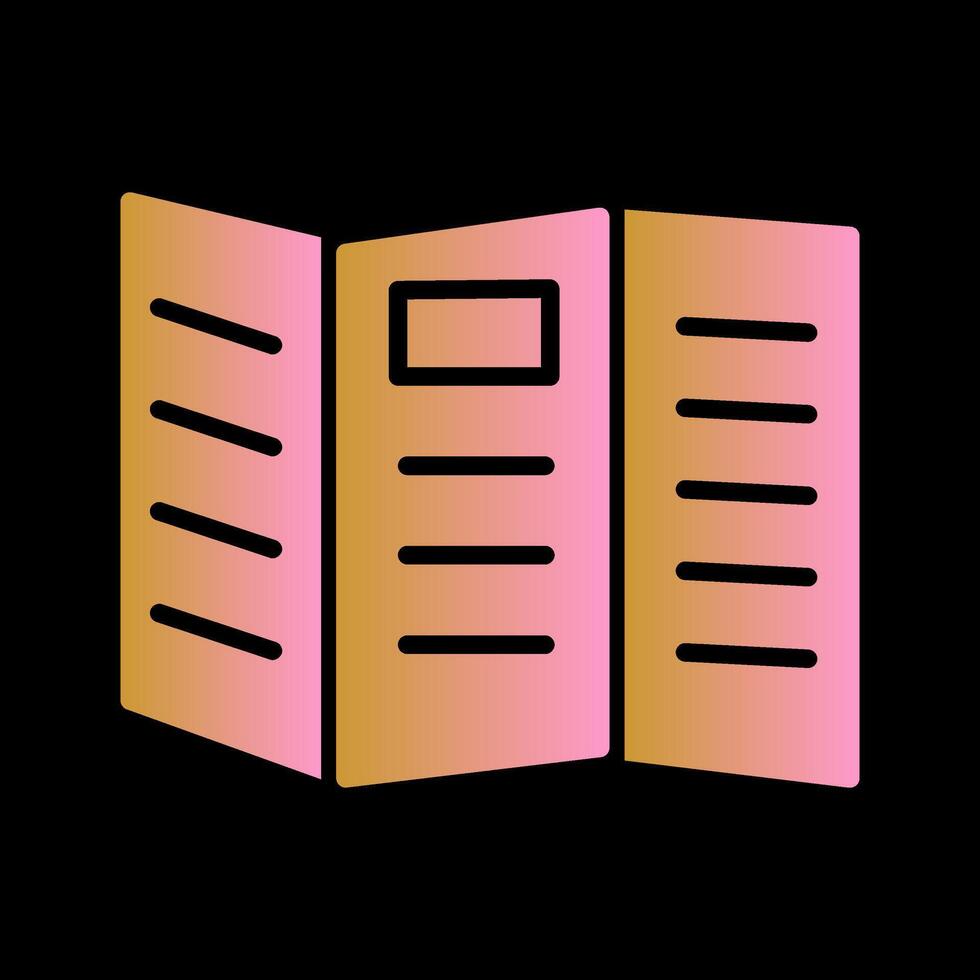 Brochure Vector Icon