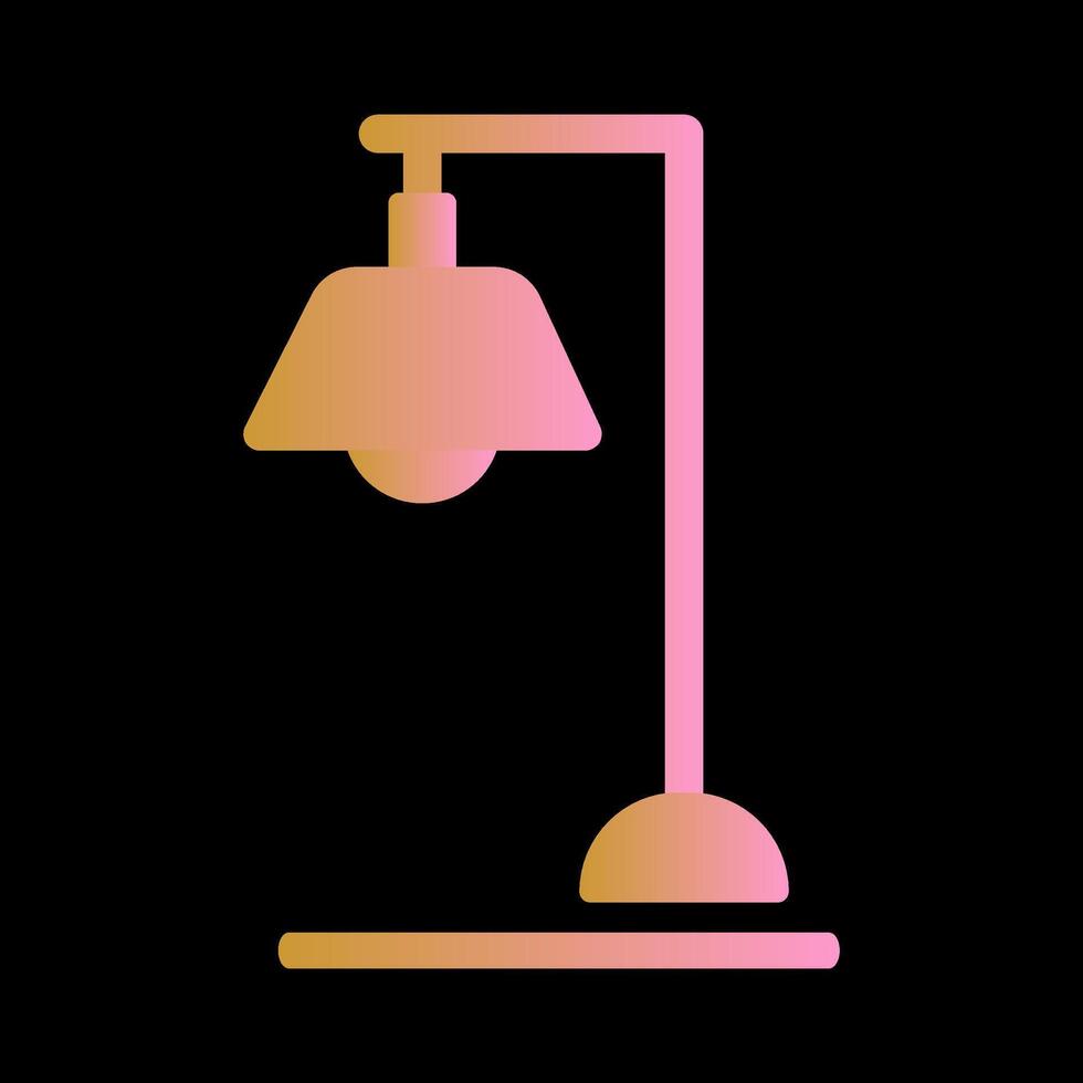 Lamps Stand Vector Icon