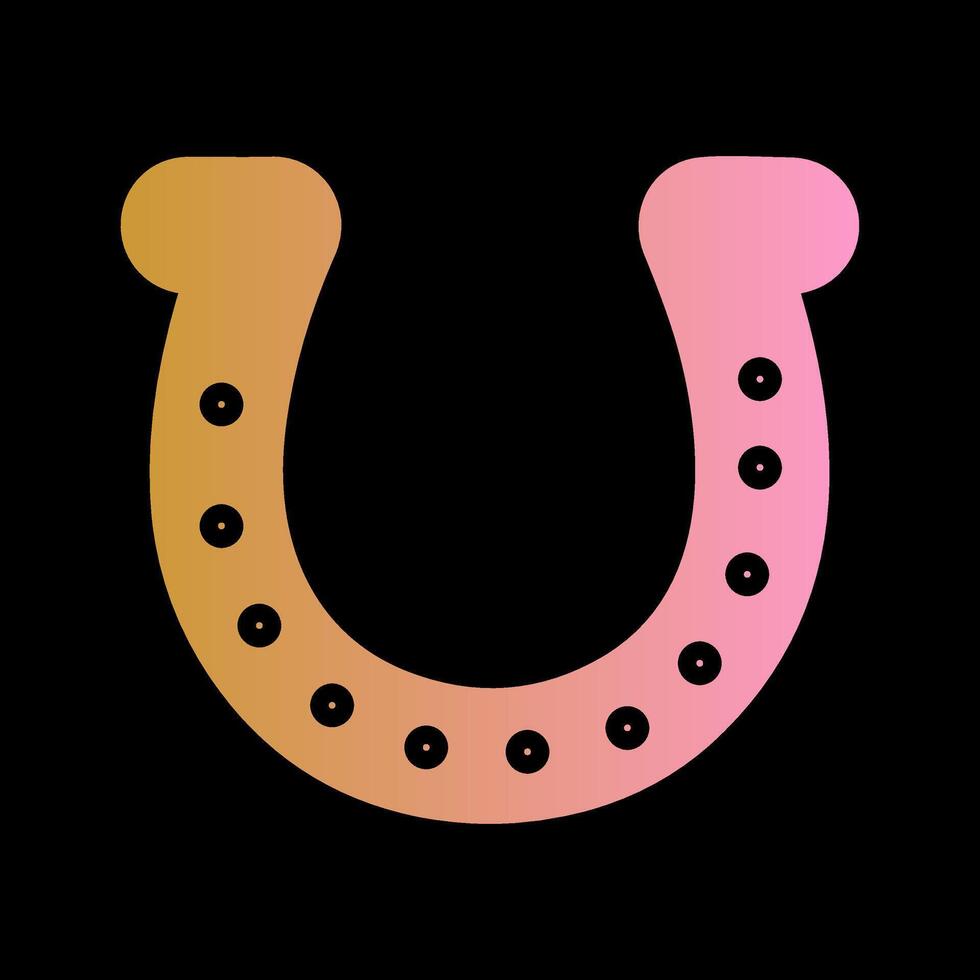 Horse Shoe Vector Icon