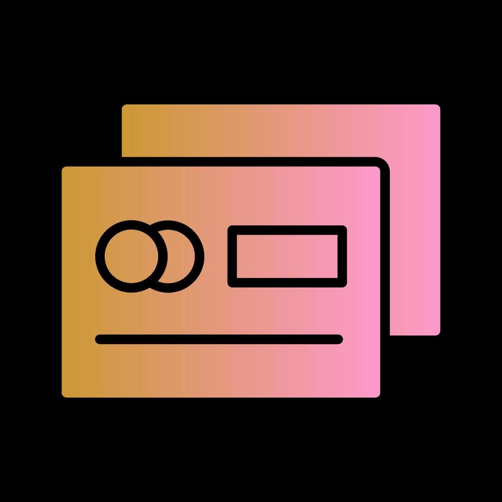 ATM Card Vector Icon