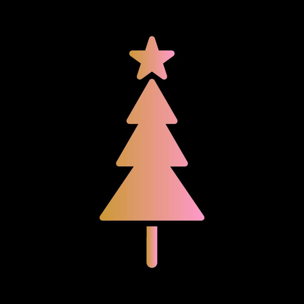 Christmas Tree Vector Icon