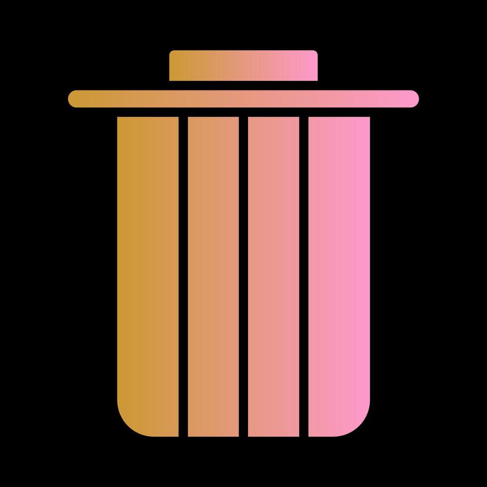 Dustbin Vector Icon