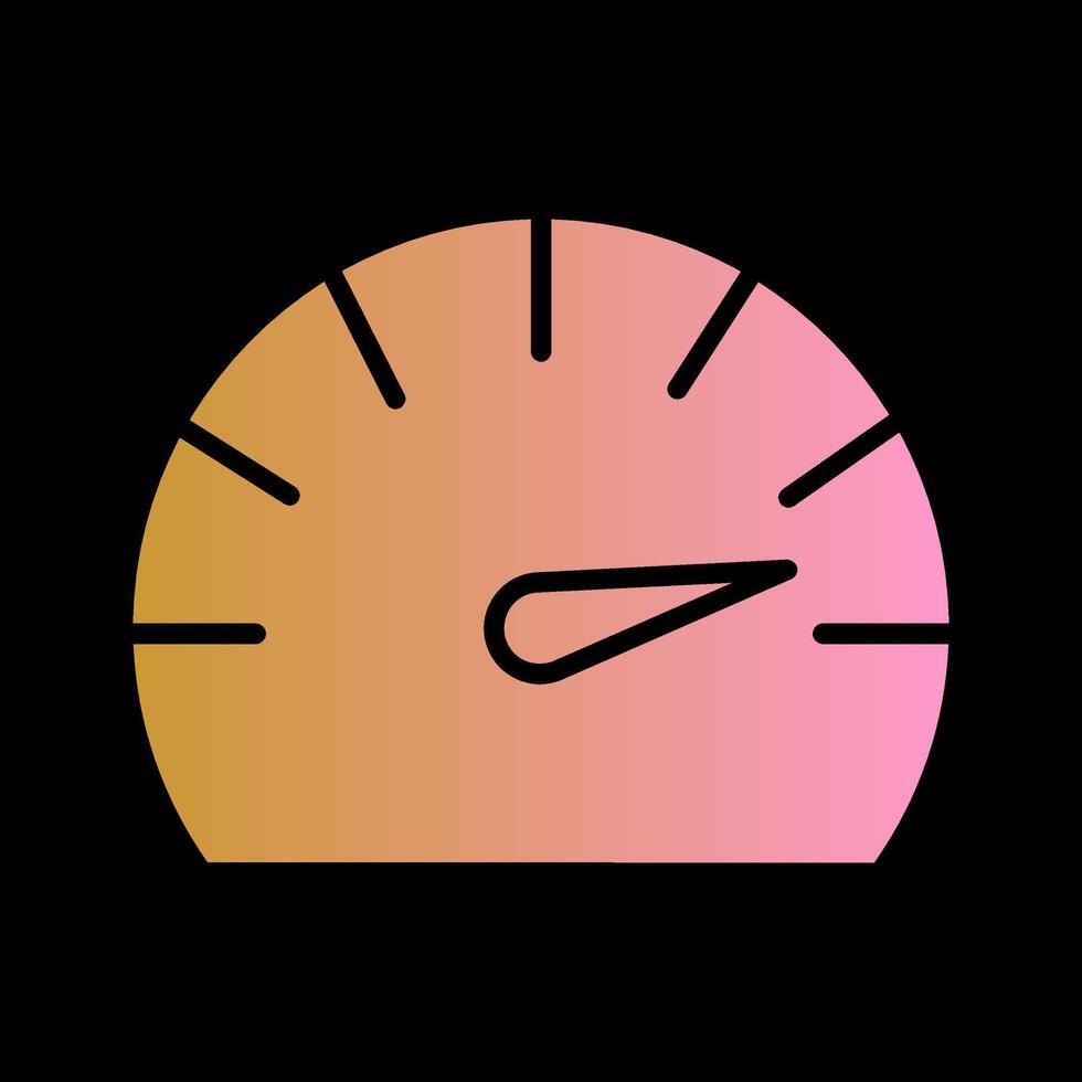 Speedometer Vector Icon