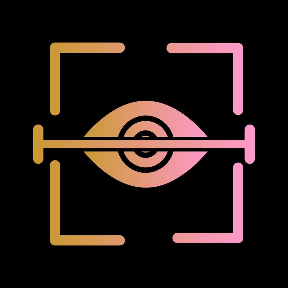 Eye Scan Vector Icon