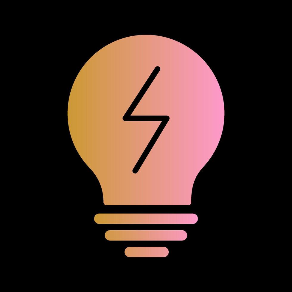 Electricity Vector Icon