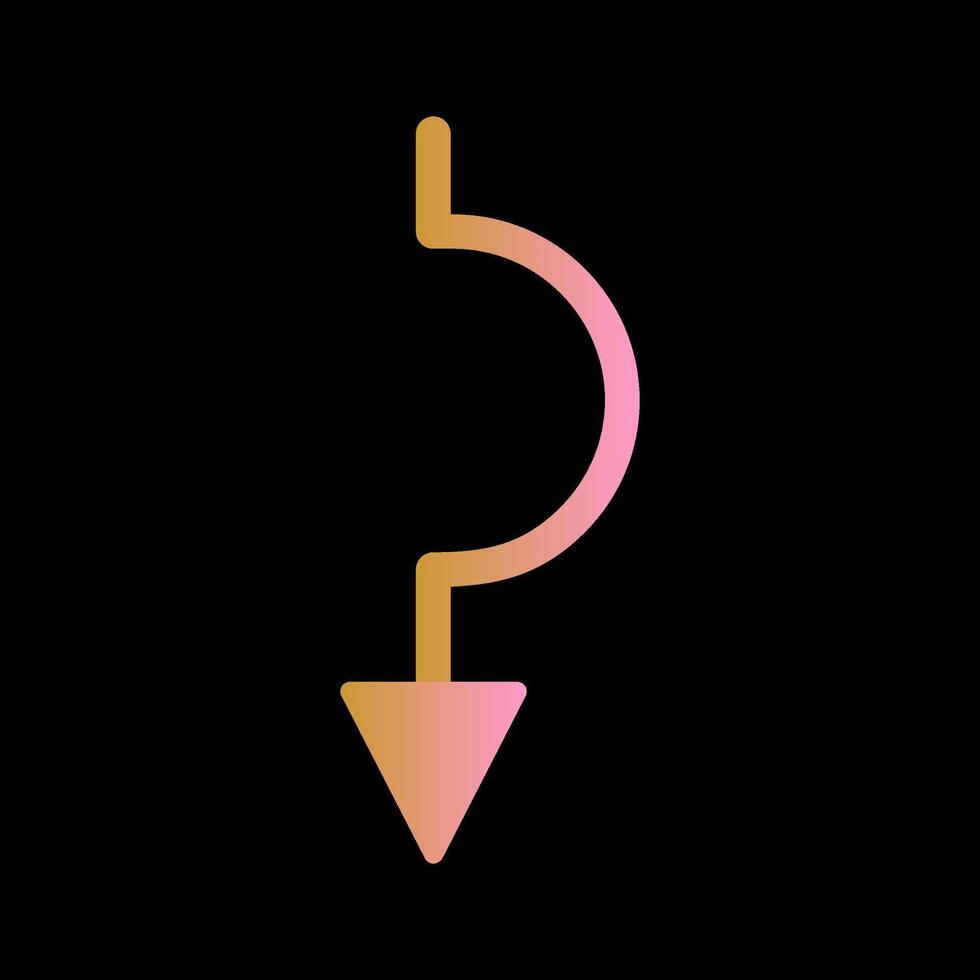 Arrow down Vector Icon