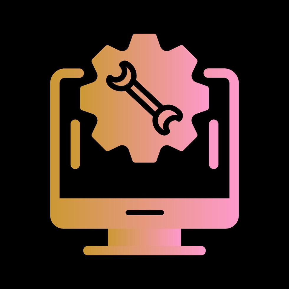 icono de vector de configuración