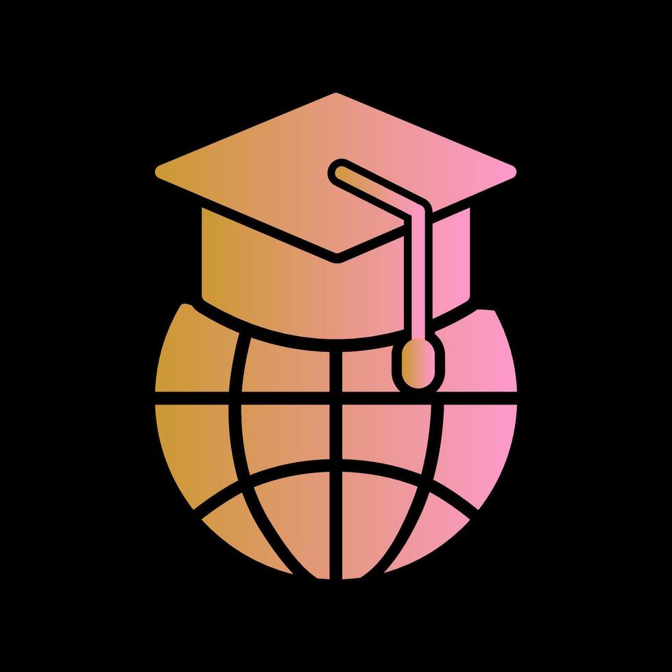 Global Education Vector Icon