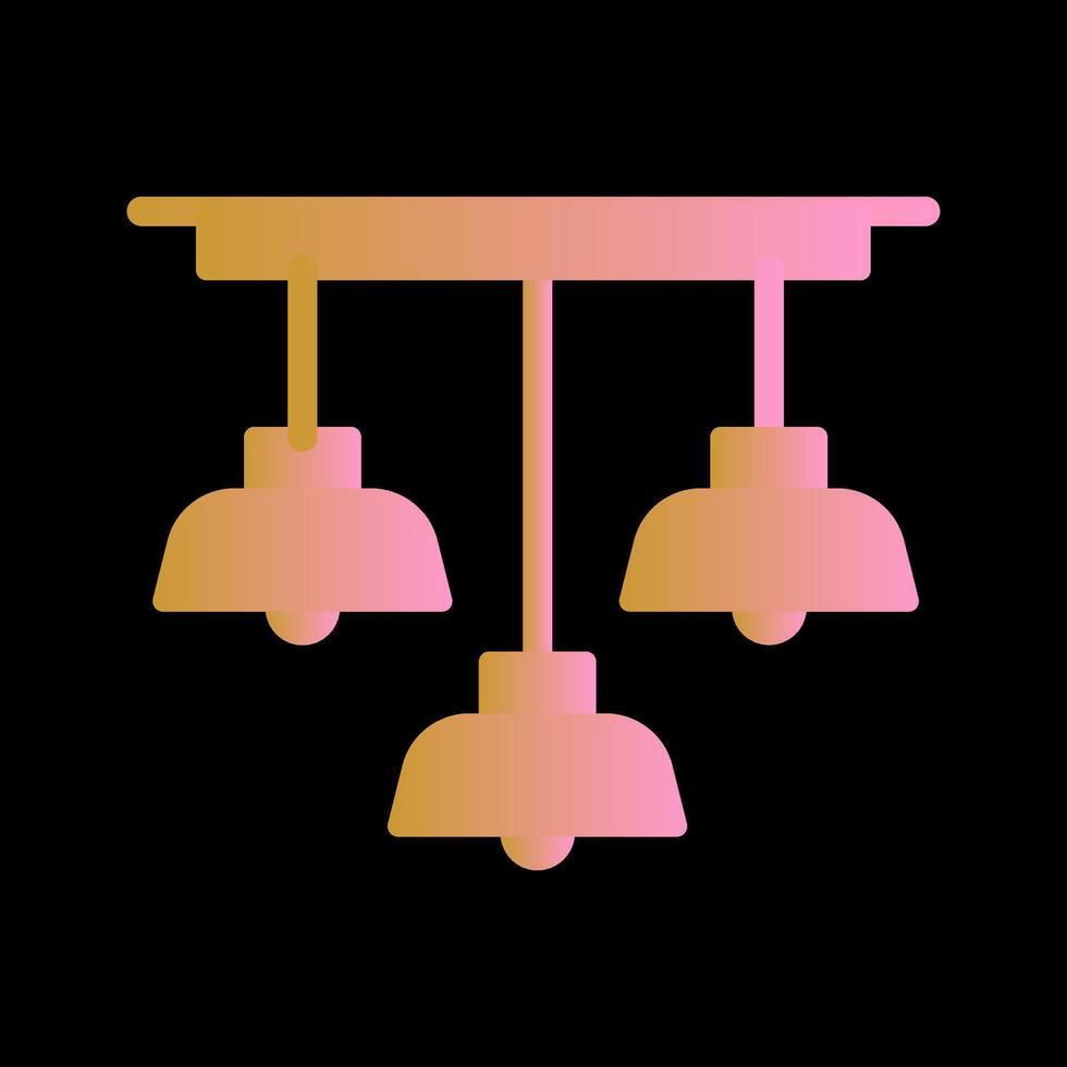 Overhead Light Vector Icon