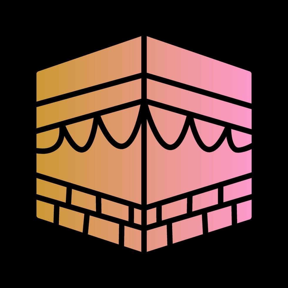 Khana Kaba Vector Icon