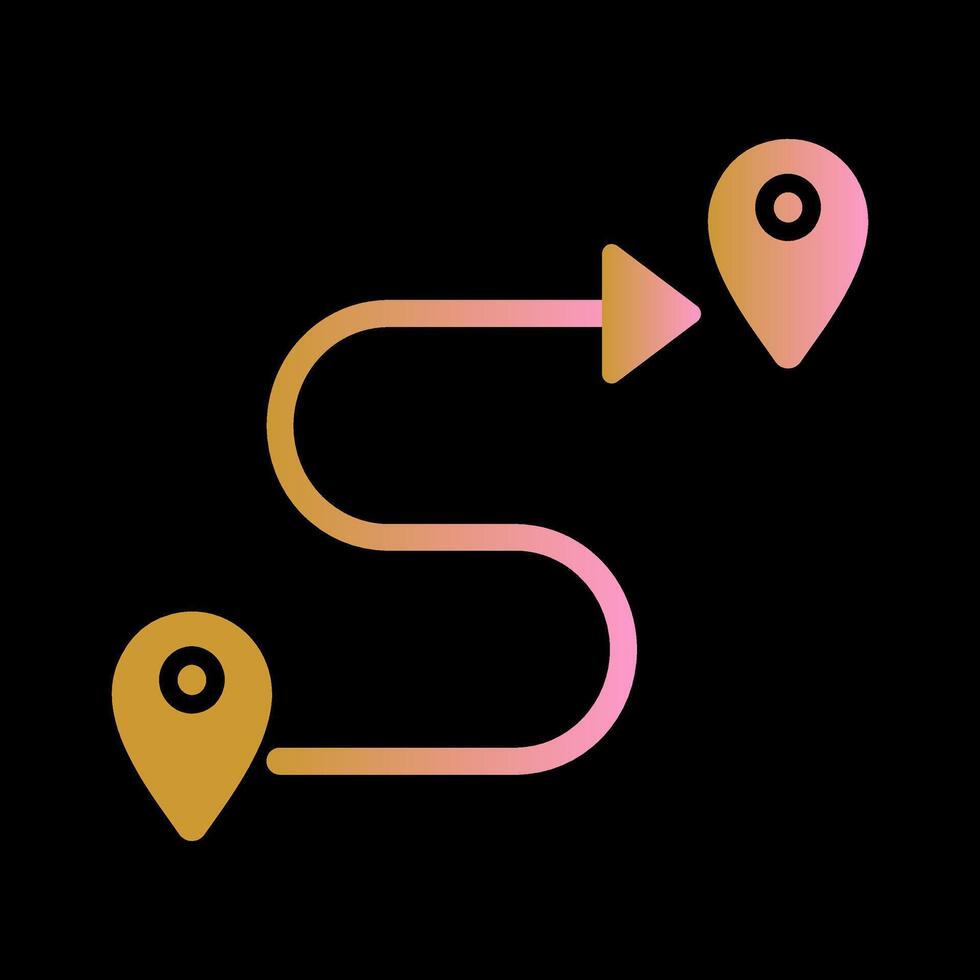 Route Vector Icon