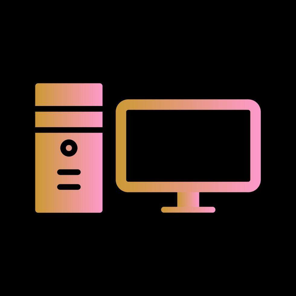 Desktop Vector Icon