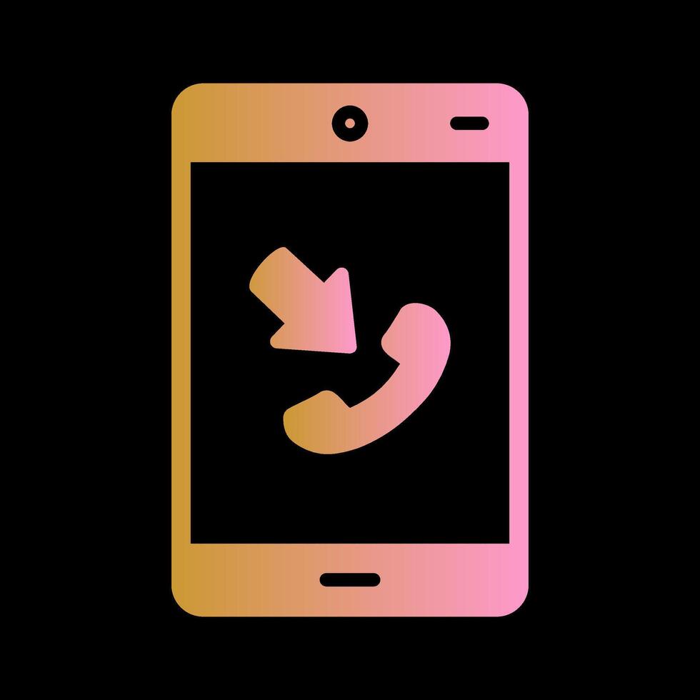 Incoming Call Vector Icon