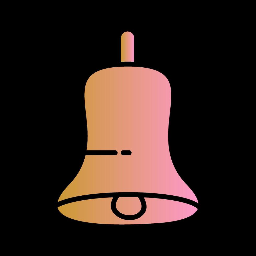 icono de vector de campana