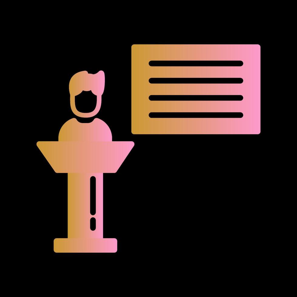 Seminar Vector Icon