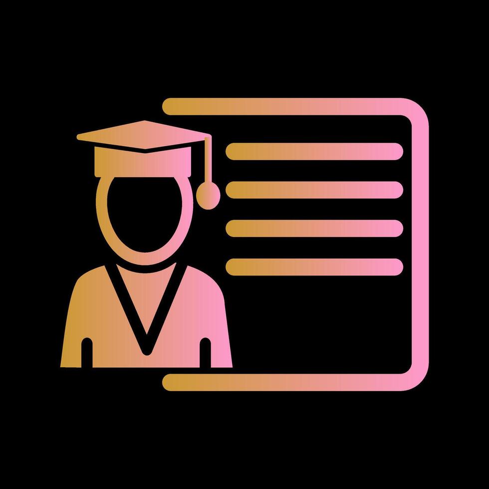 Lecture Vector Icon