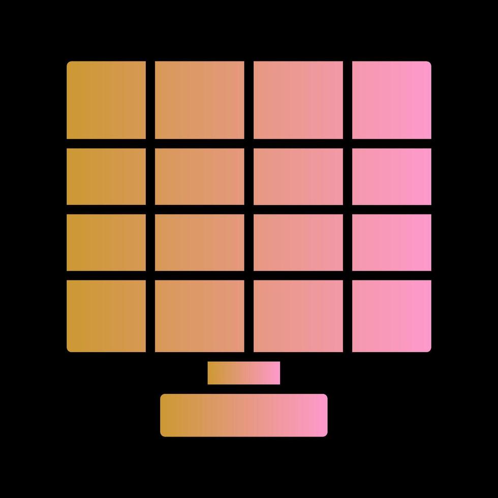 Solar Panel II Vector Icon