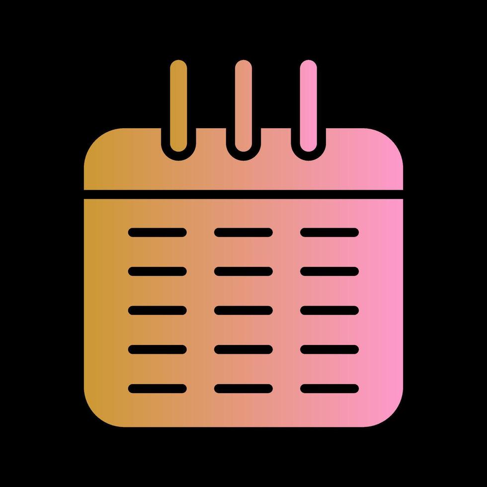 Calendar Vector Icon