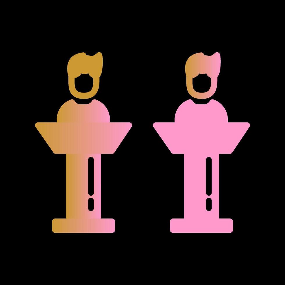 Debate Vector Icon