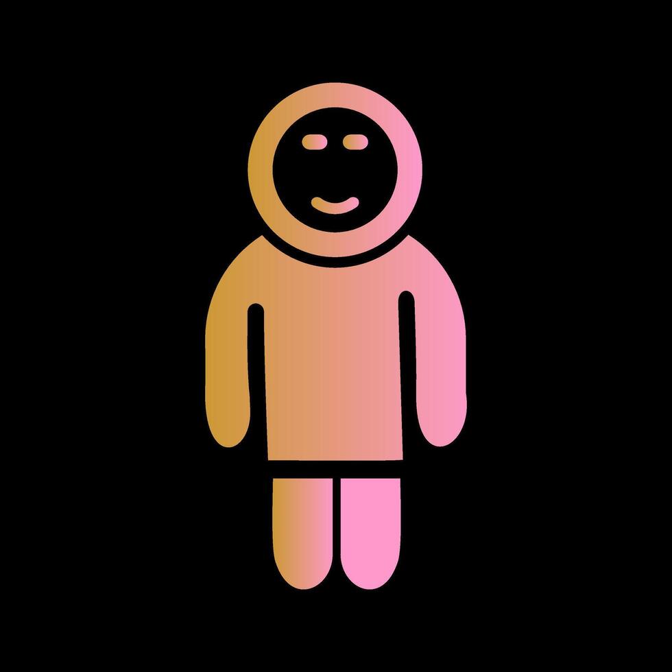 Human Sculpture Vector Icon