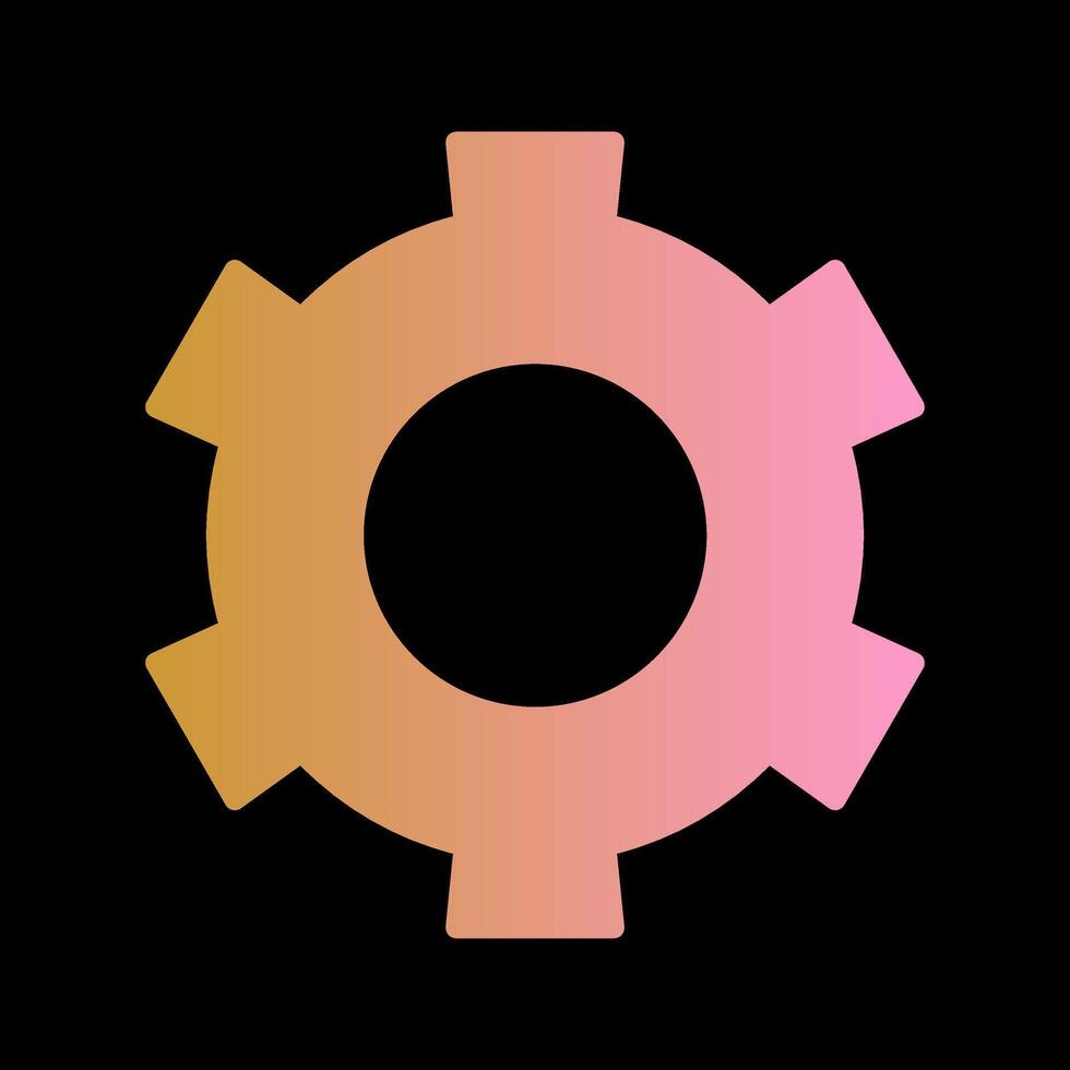 Setting Gear Vector Icon 41371516 Vector Art at Vecteezy