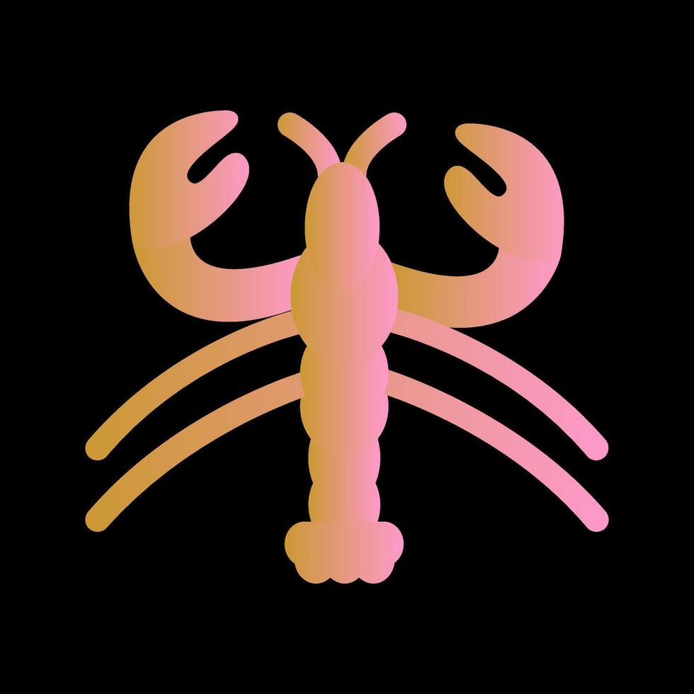 Lobster Vector Icon