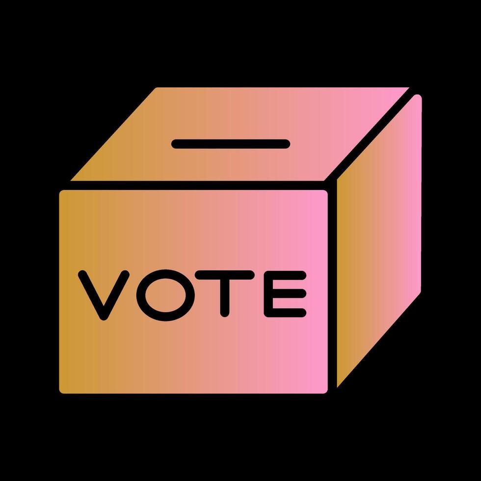 Ballot Box Vector Icon