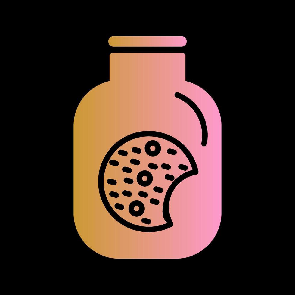 Cookie Jar Vector Icon