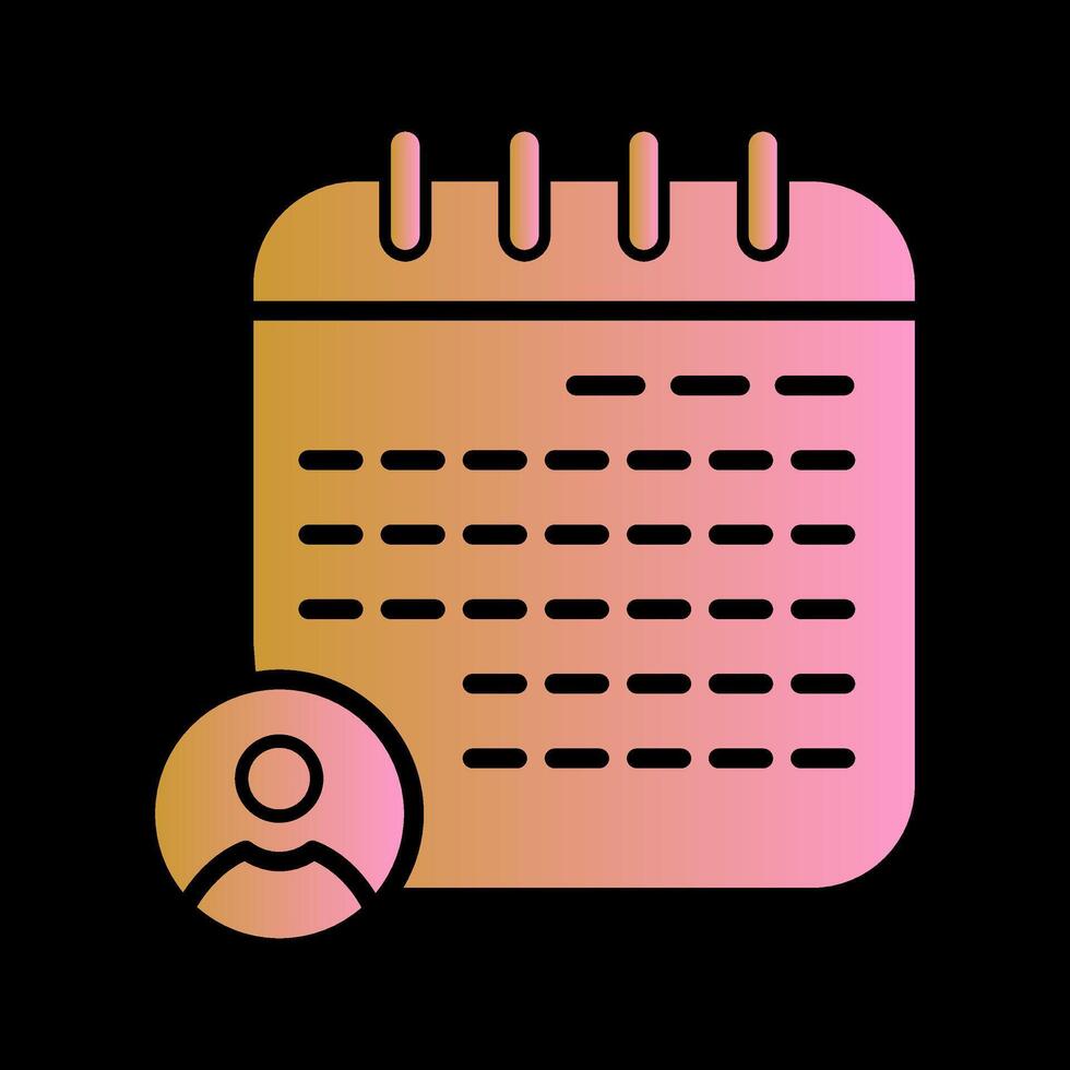 Event Management Vector Icon