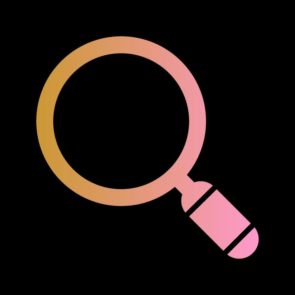 Magnifying Glass Vector Icon