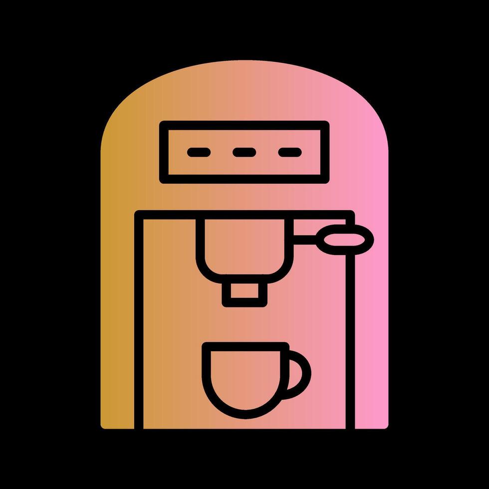 Coffee Machine II Vector Icon