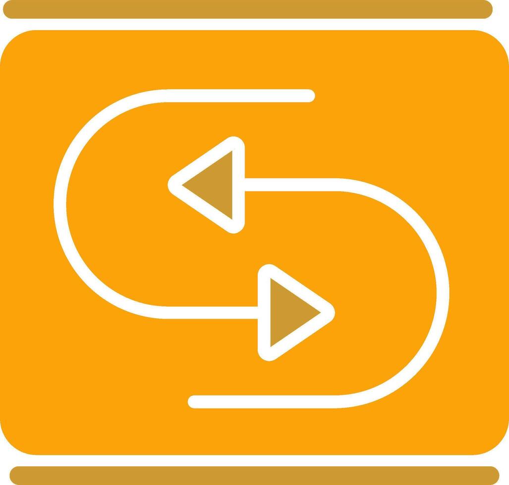 Reverse Arrow Vector Icon