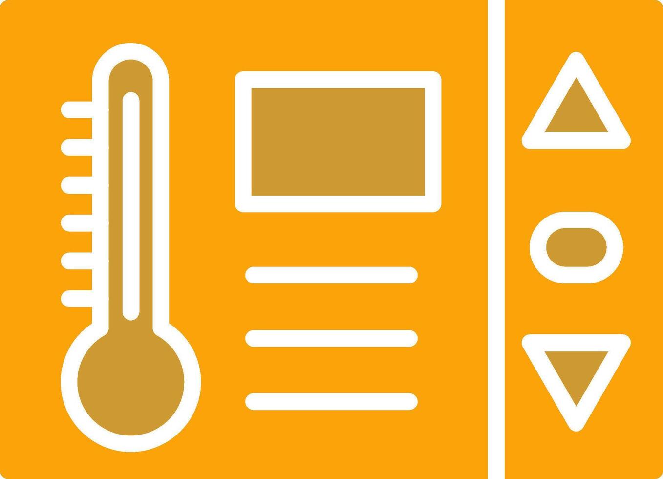 Thermostat Vector Icon
