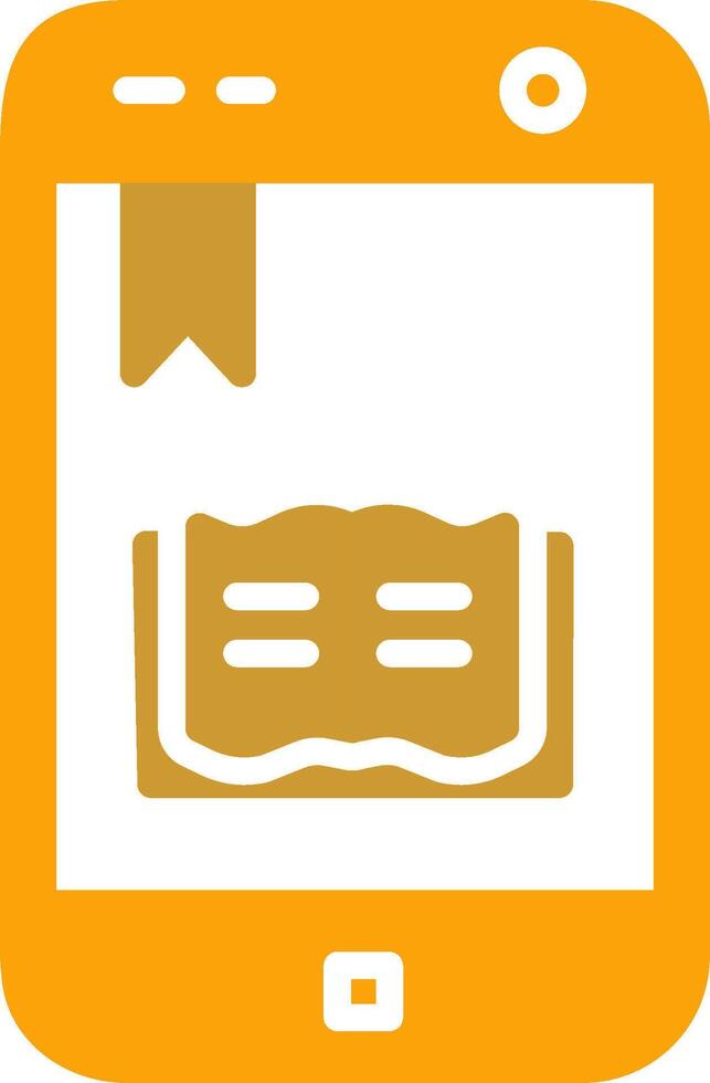 icono de vector de ebook