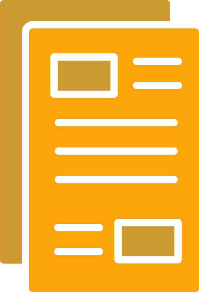 Newspaper Vector Icon