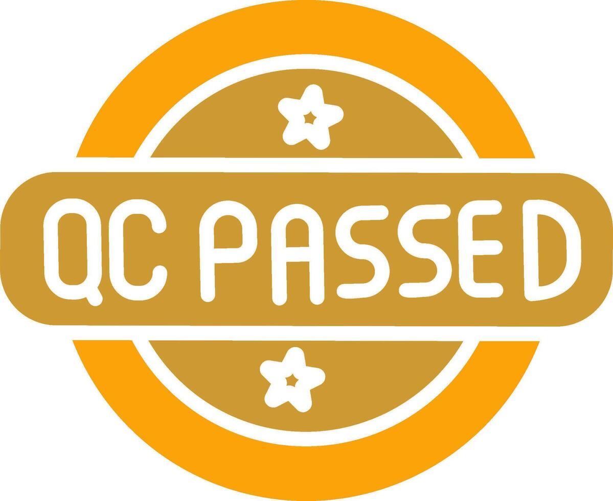 QC Passed Vector Icon