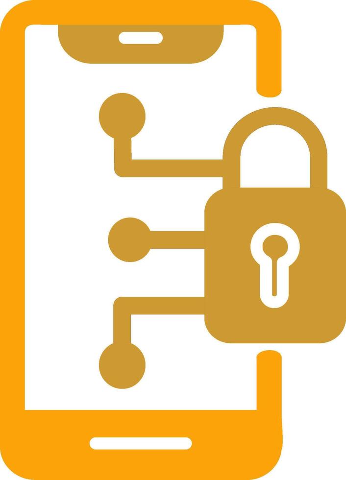 Secure Device Vector Icon