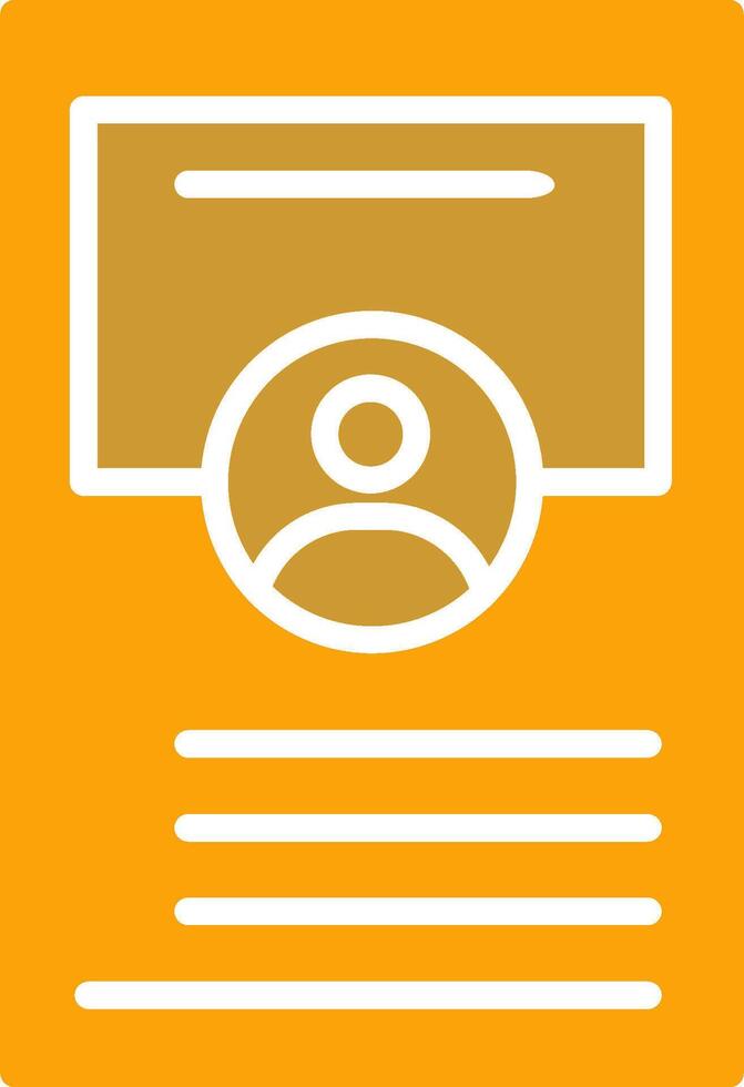 Profile Approve Vector Icon