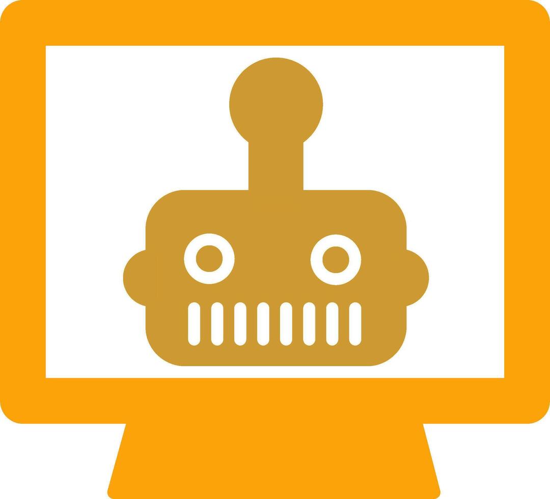 Artificial Bot Vector Icon