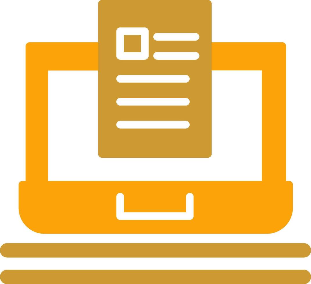 Blog Vector Icon