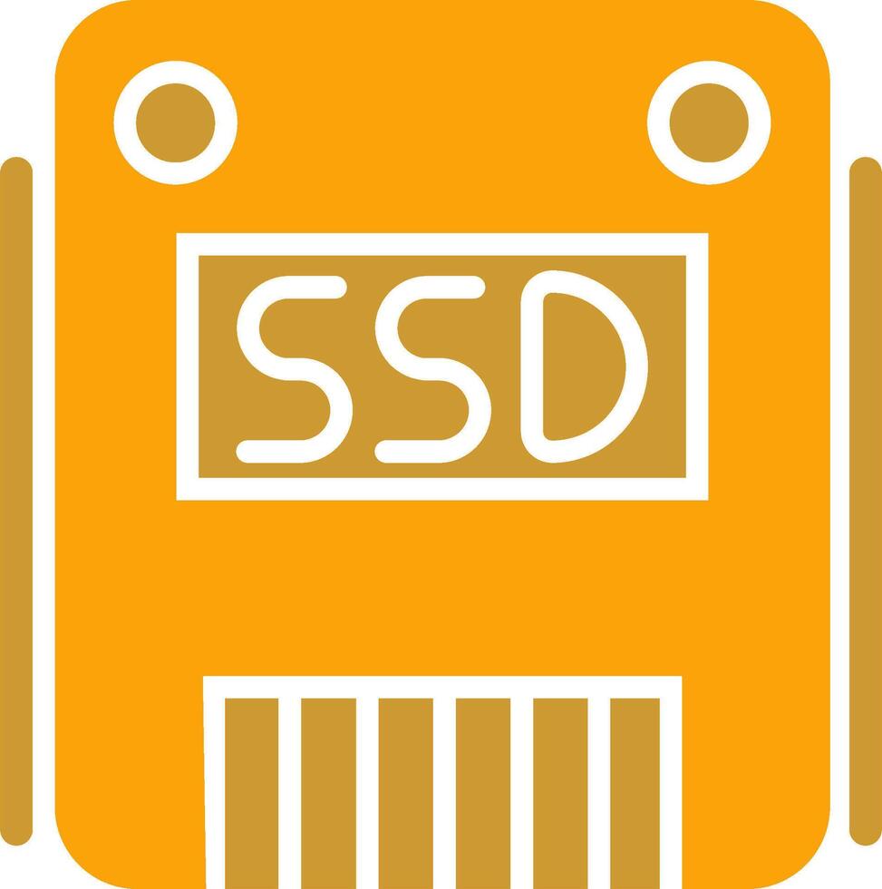 SSD Vector Icon