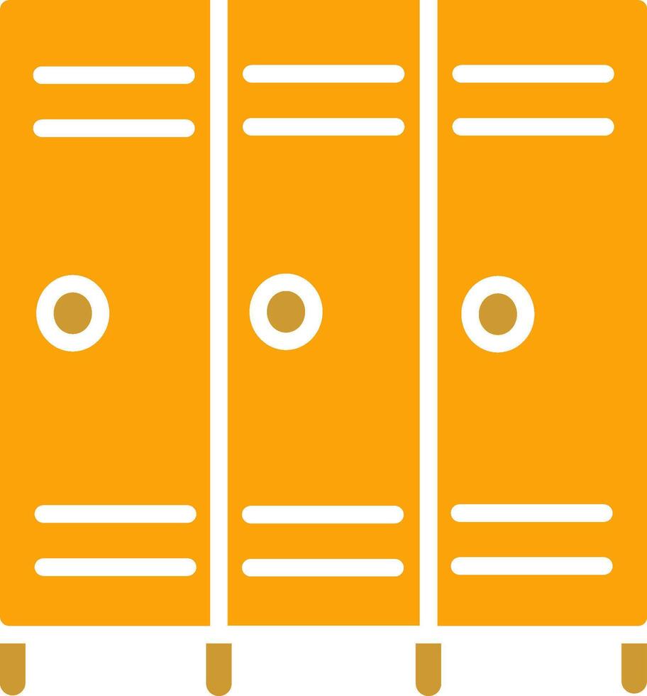 Lockers Vector Icon