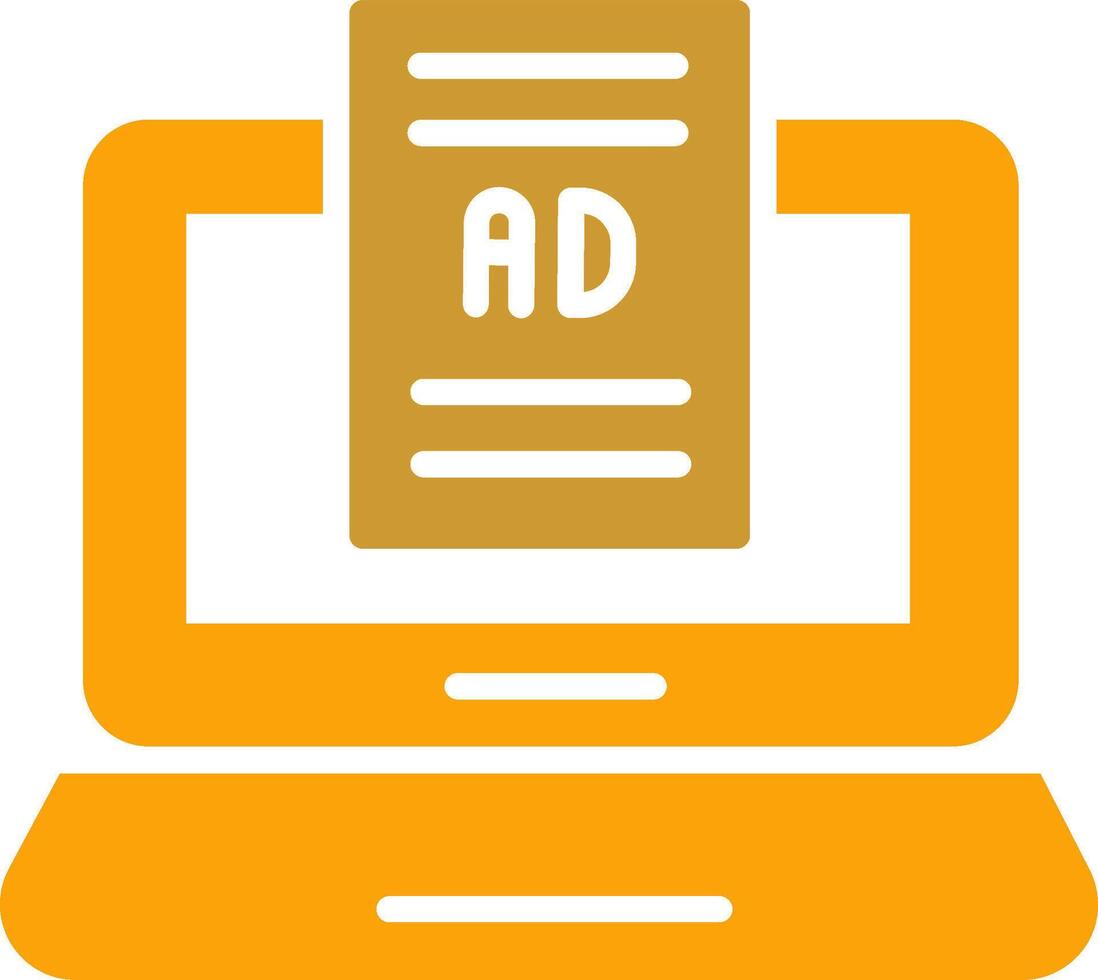 Internet Ads Vector Icon