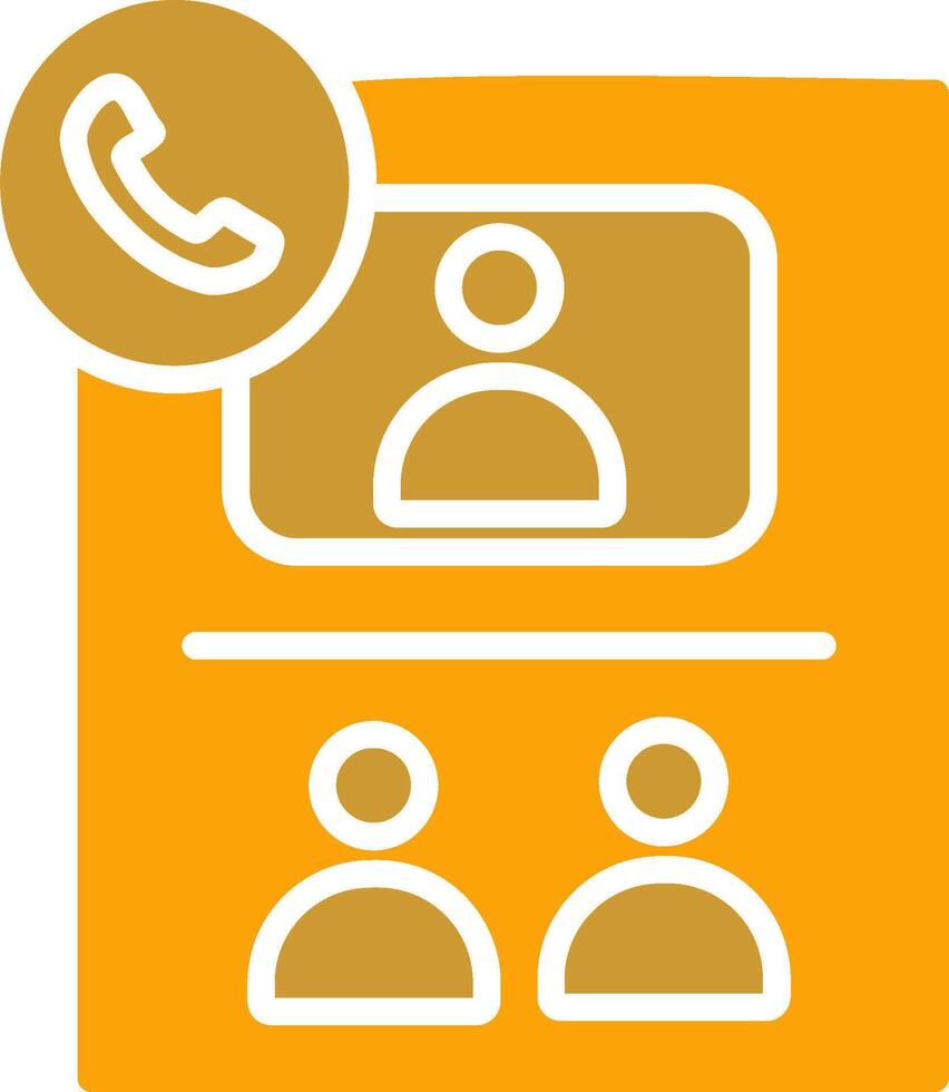 Conference Call Vector Icon