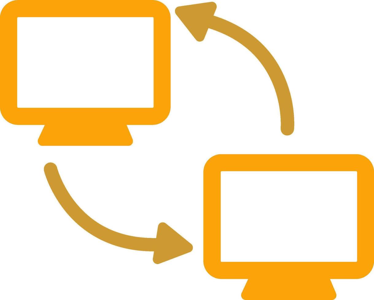 Synchronization Vector Icon