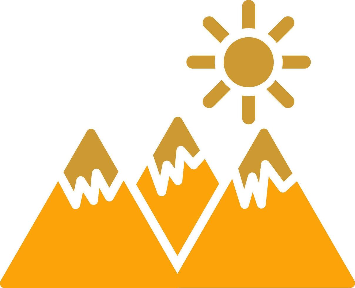 Mountain Vector Icon