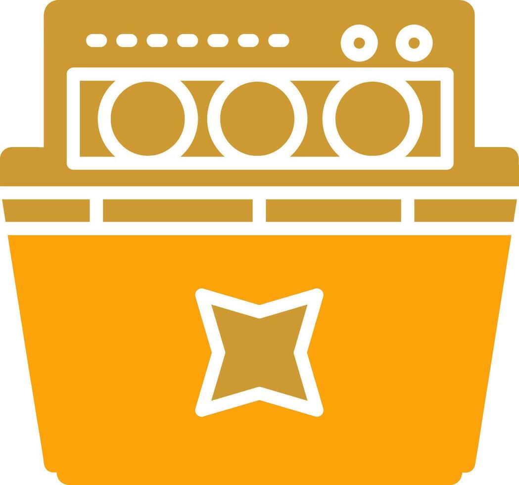Dishwasher Vector Icon