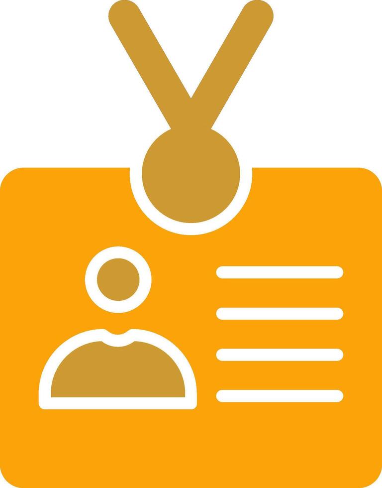 Identity Card I Vector Icon